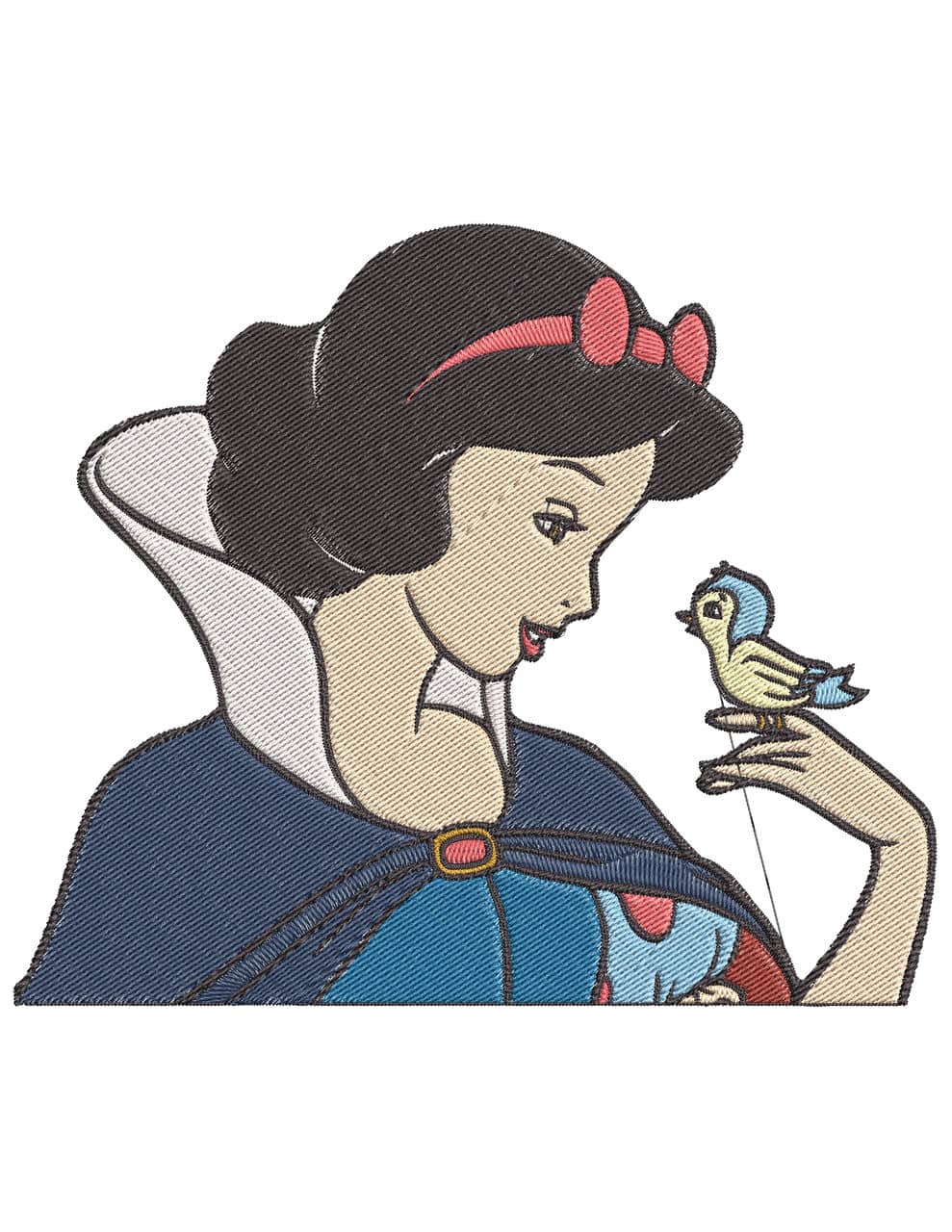 Snow White Princess Disney Seven Dwarfs Embroidery Design 012 Digital Embroidery Designs 