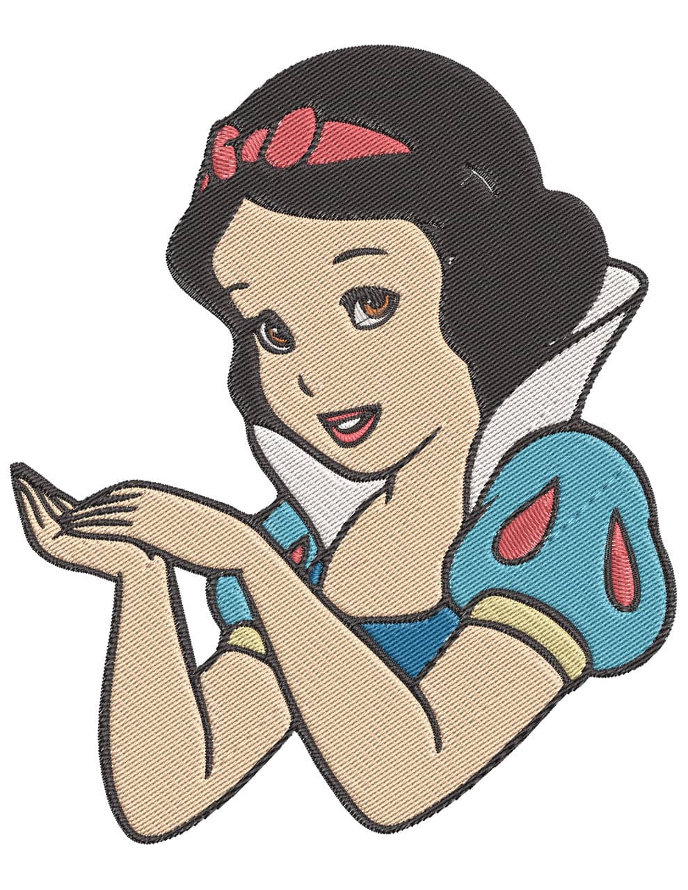 Snow White Princess Disney Seven Dwarfs Embroidery Design 020 Digital Embroidery Designs 