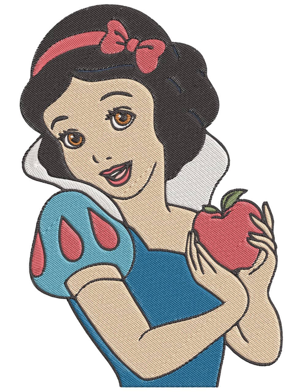 Snow White Princess Disney Seven Dwarfs Embroidery Design 036 Digital Embroidery Designs 